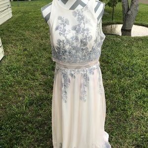 Glittery formal gown