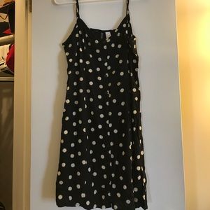 Tank top dress with sunflowers