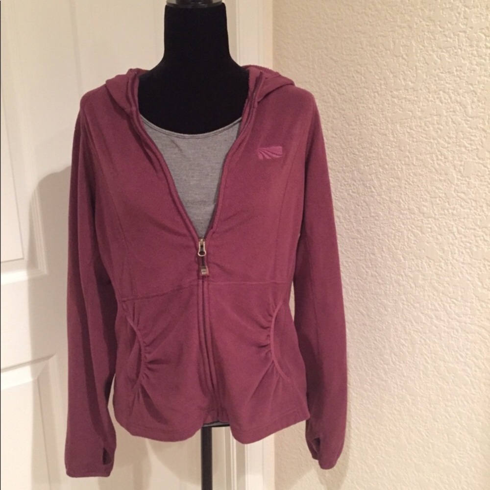 Marika light weight hooded fleece