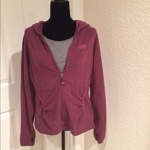 Marika light weight hooded fleece