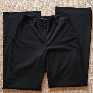 WHBM fashion flare black pants