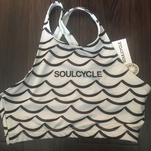 SoulCycle Wave Hearts Bra size S/M