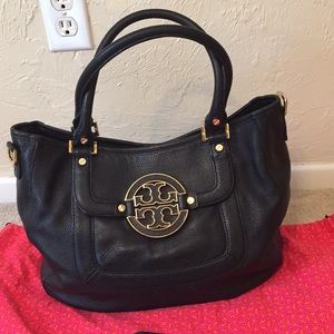 Tory Burch black leather bag
