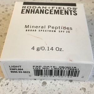 NWT Rodan and Fields Mineral Peptides in Light