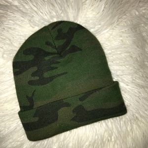 camo beanie