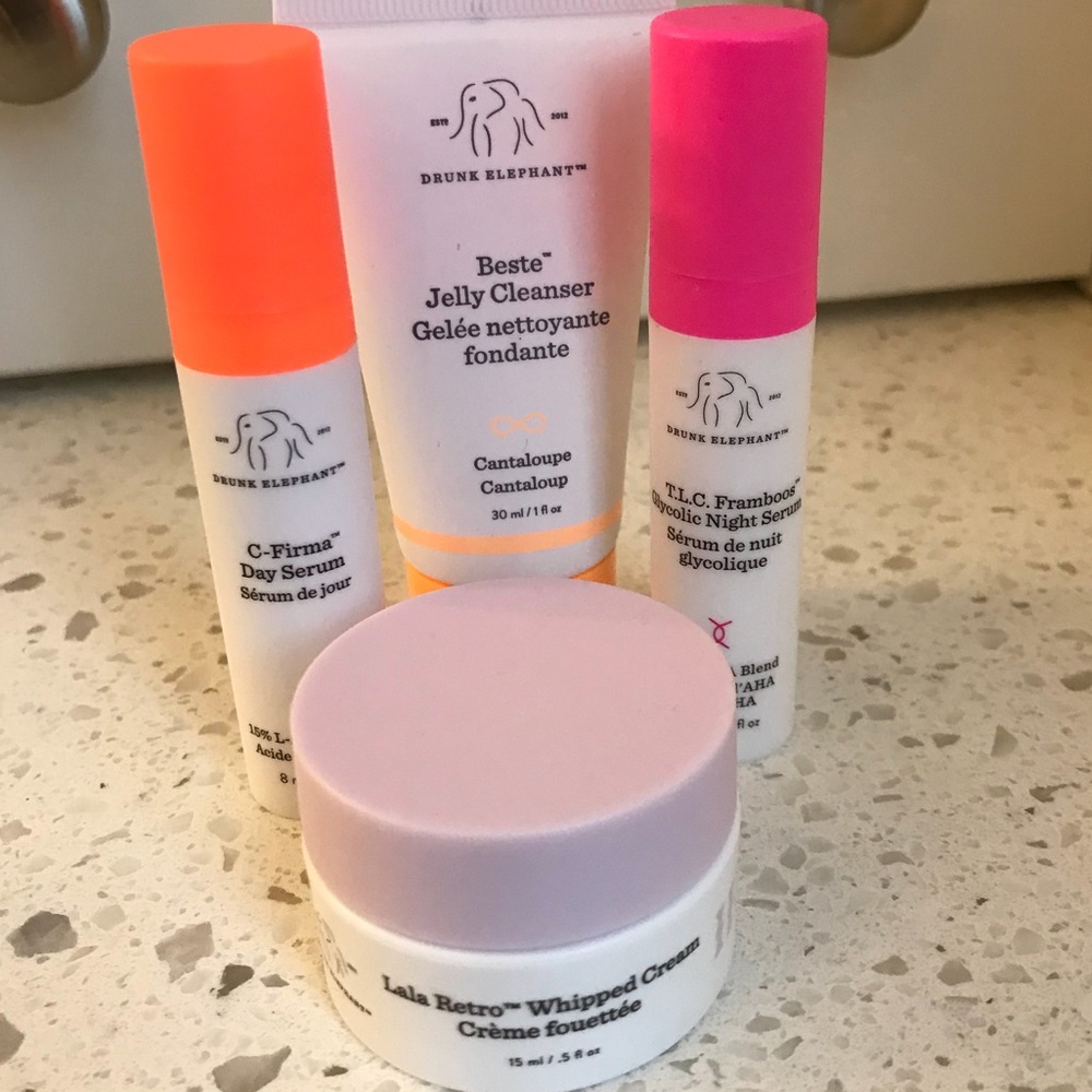 Drunk Elephant skincare mini set