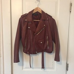 Zara Faux Leather Jacket