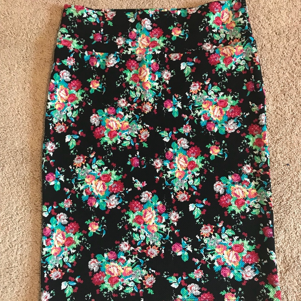 Lularoe Cassie pencil skirt size XL EUC