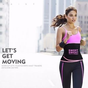 Sweet sweat waist trimmer