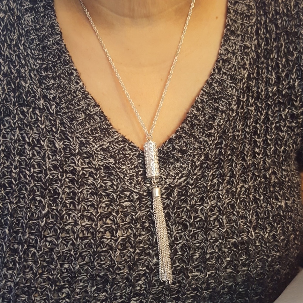 Silver necklace
