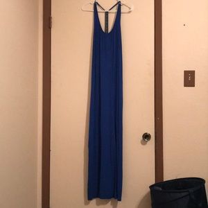 Beautiful blue maxi dress! Size L.