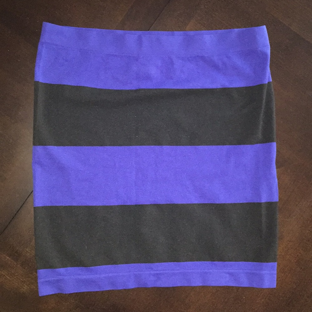 Striped Mini Skirt