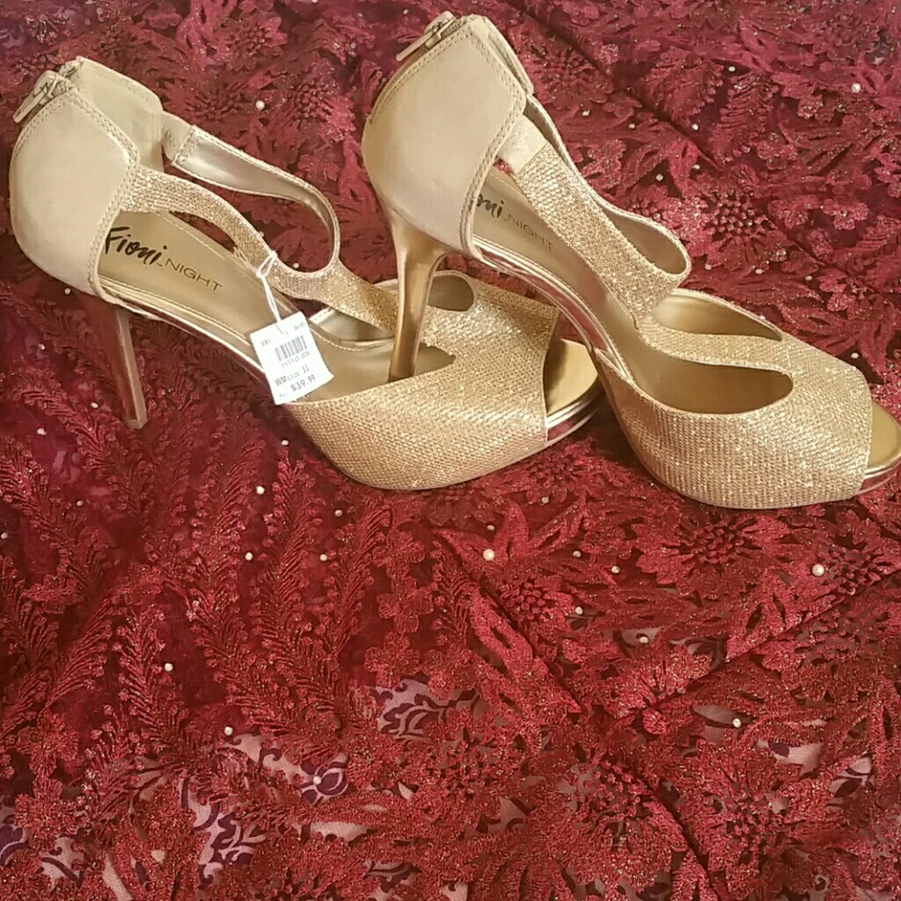 WOMENS OPEN TOES SPARKLING HEEL SHOES
