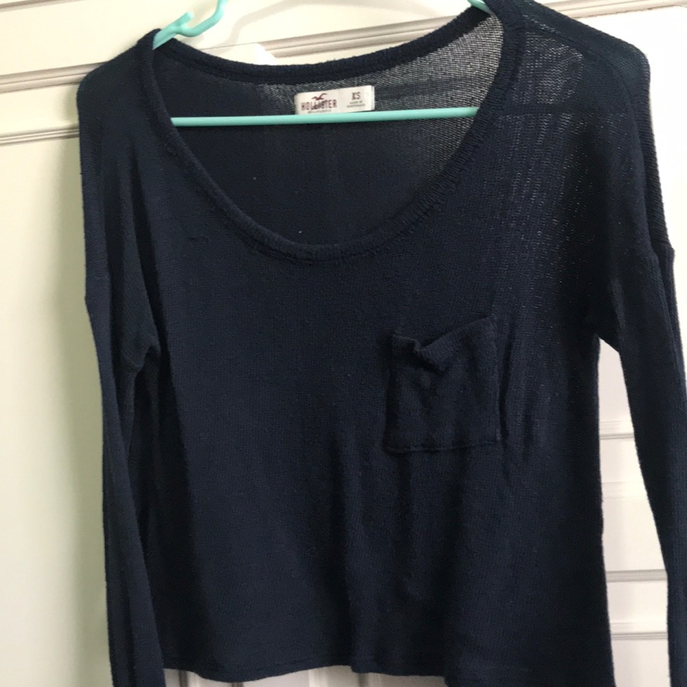 Cropped sweater