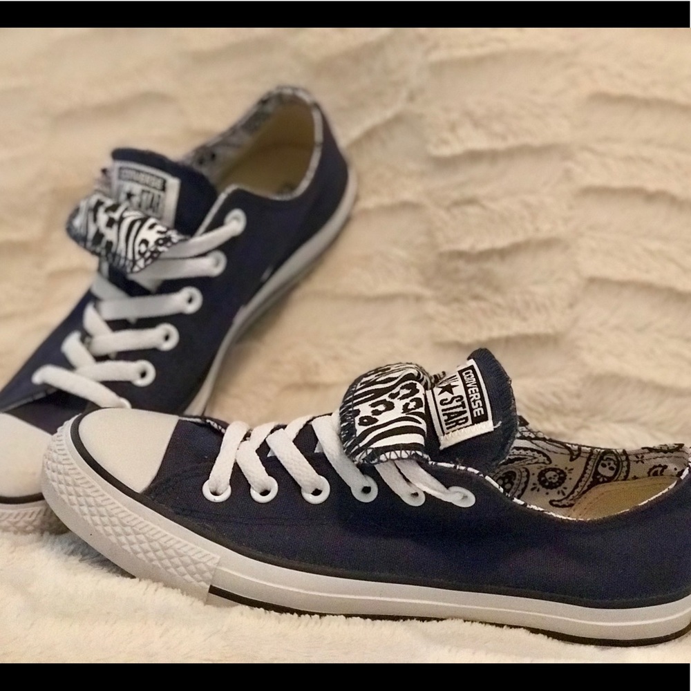 CONVERSE All Star (custom designed online) Navy