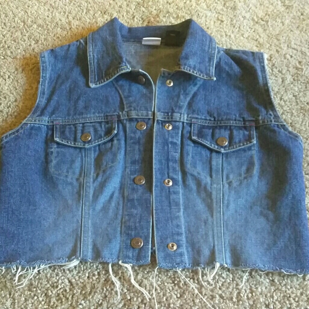Denim vest