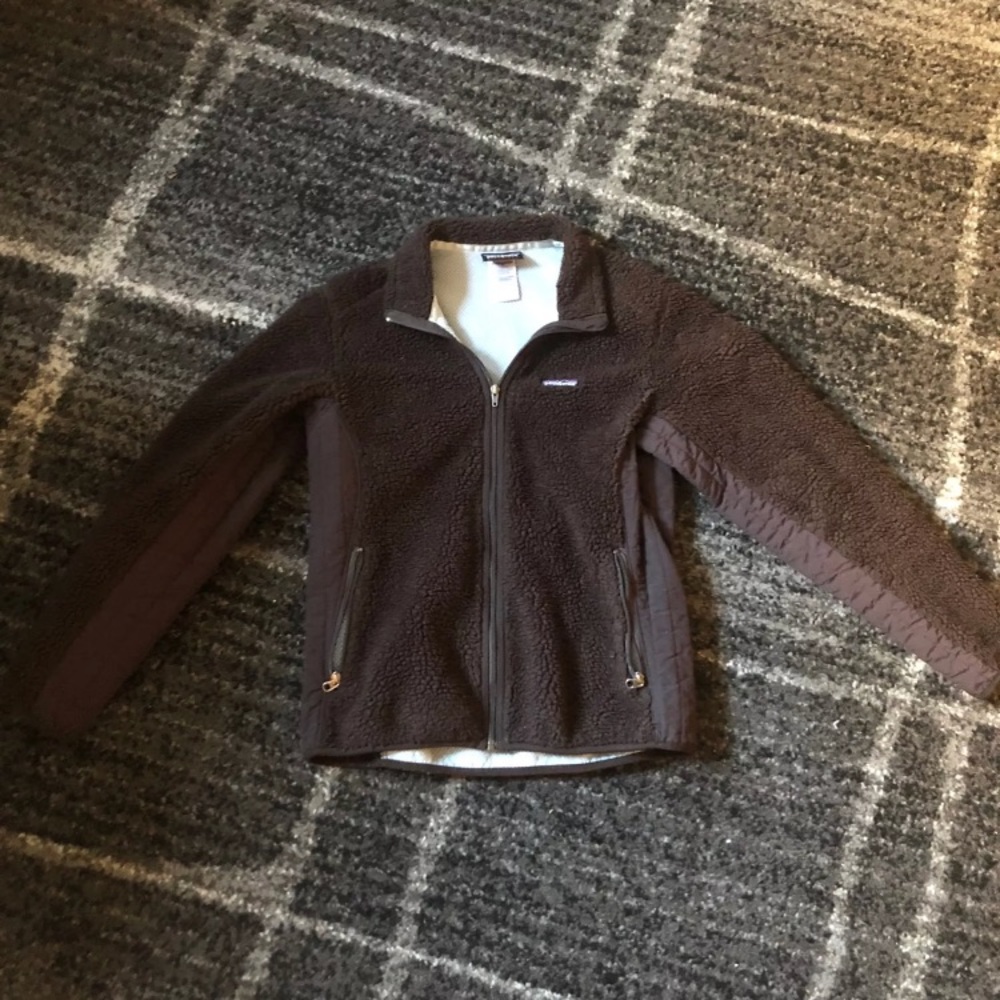 Brown Fleece Patagonia Synchilla Coat