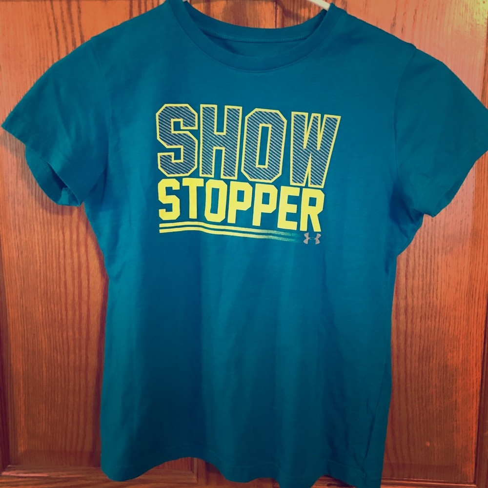 Blue Under Amour tshirt