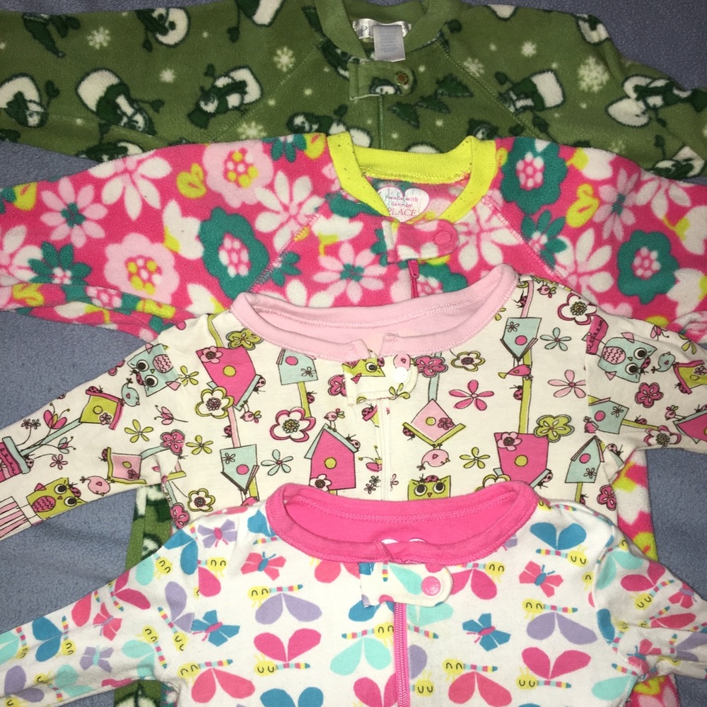 🌸❄️Pajamas baby girl bodysuit 12-24m