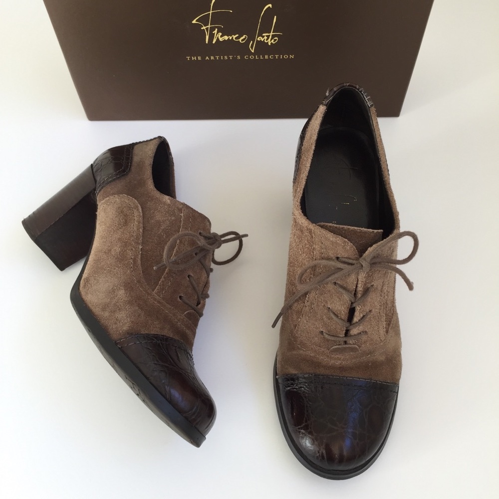 Franco Sarto suede booties