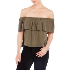 Honey Punch off the shoulder top