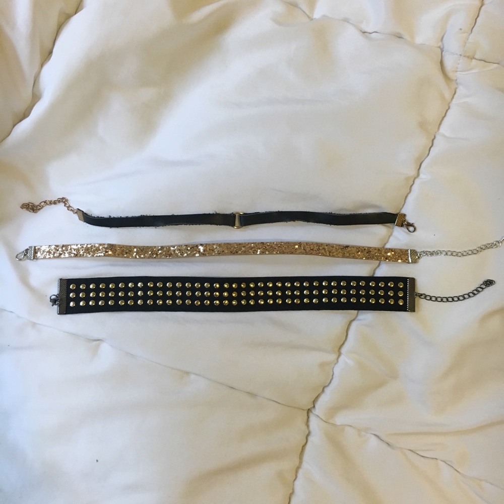 Free People Choker Necklace Set