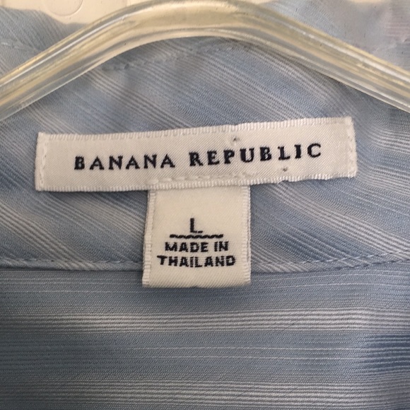 Banana Republic French Cuff Shirt  EUC - Picture 4 of 6