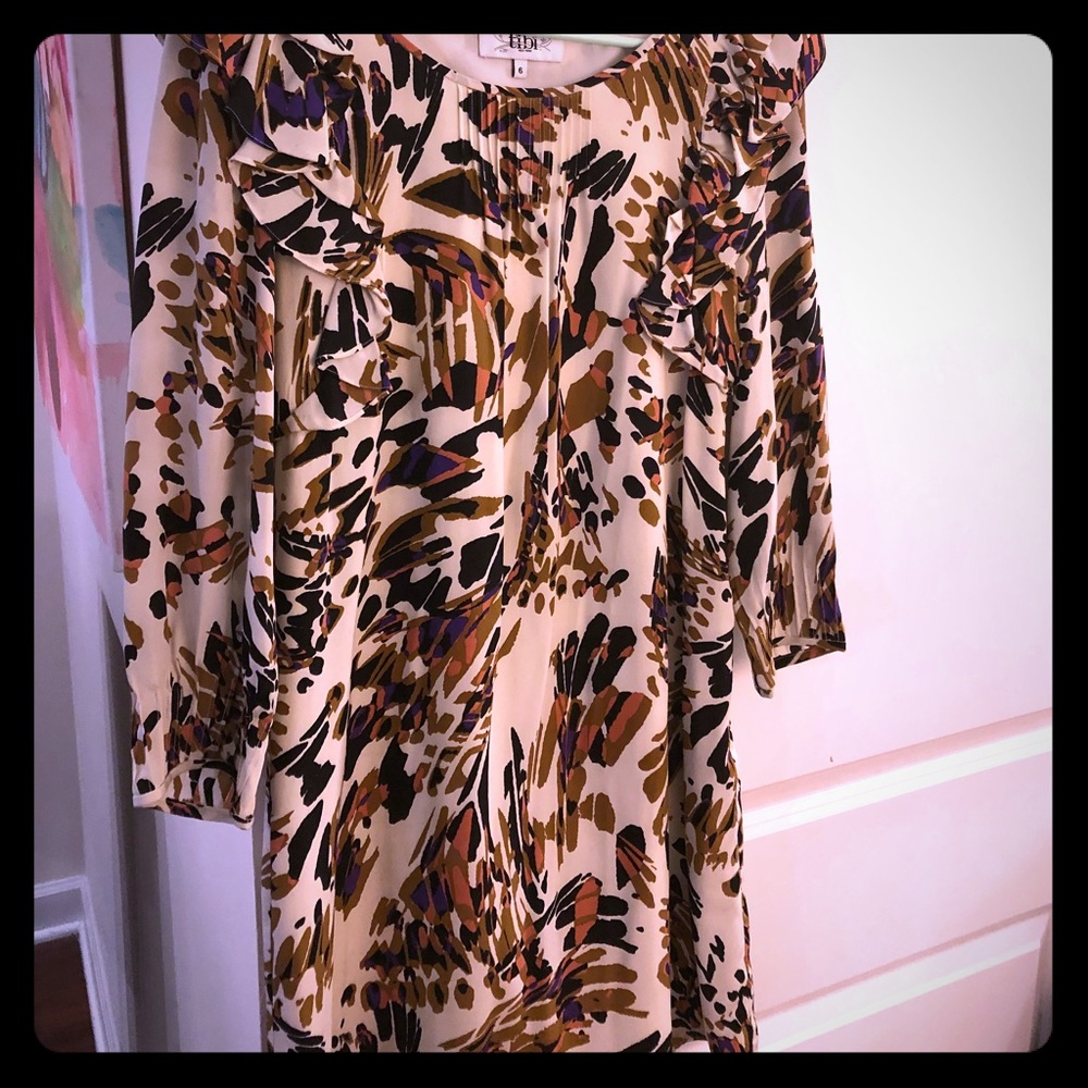Tibi cream dress size 8.