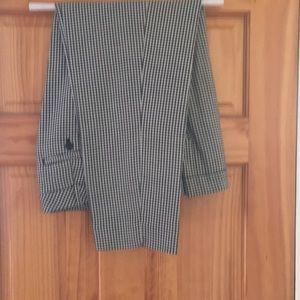 Liz Claiborne pants houndstooth pattern size 14