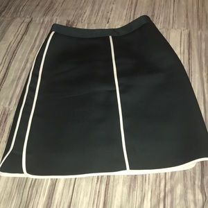 Dark green above the knee skirt