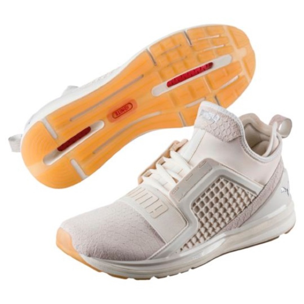 NWOB PUMA IGNITE Limitless Reptile Whisper White - Picture 2 of 7