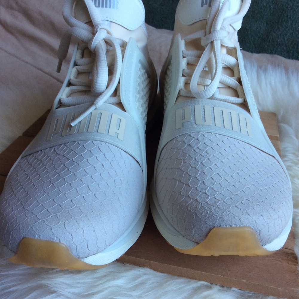 NWOB PUMA IGNITE Limitless Reptile Whisper White - Picture 5 of 7