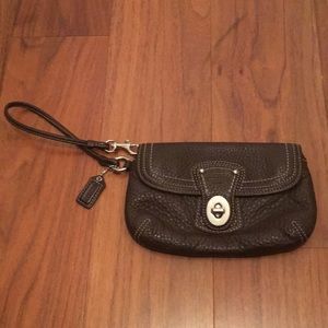EUC coach wristlet