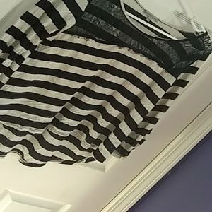 A stripe Charlotte Russe shirt