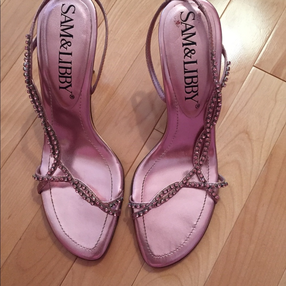 Pink sandals