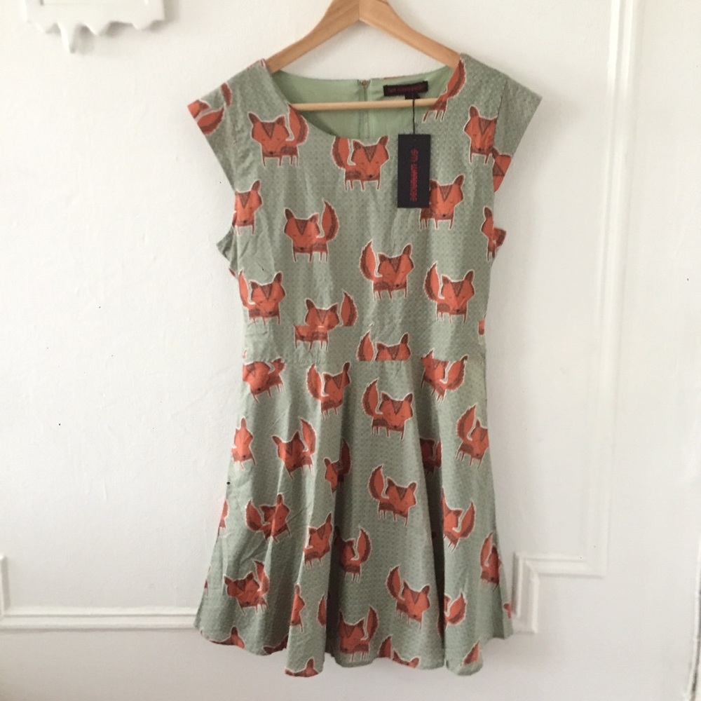 NWT fox dress
