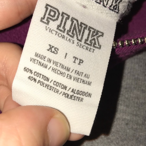 Victoria’s Secret PINK 3/4 Zip - Picture 3 of 4