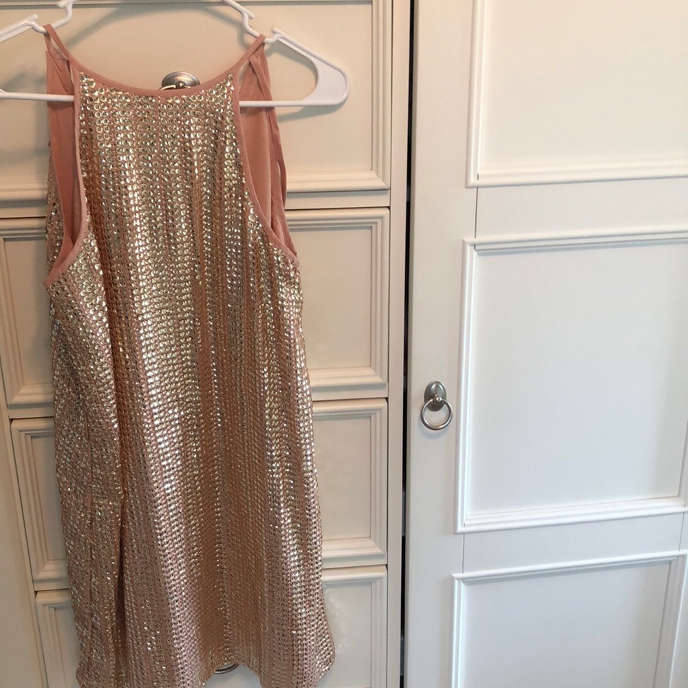 Forever 21 pink sequin dress
