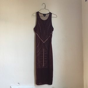 Mossimo Laser Cut Body Con Dress