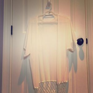 Sheer Kimono style shrug