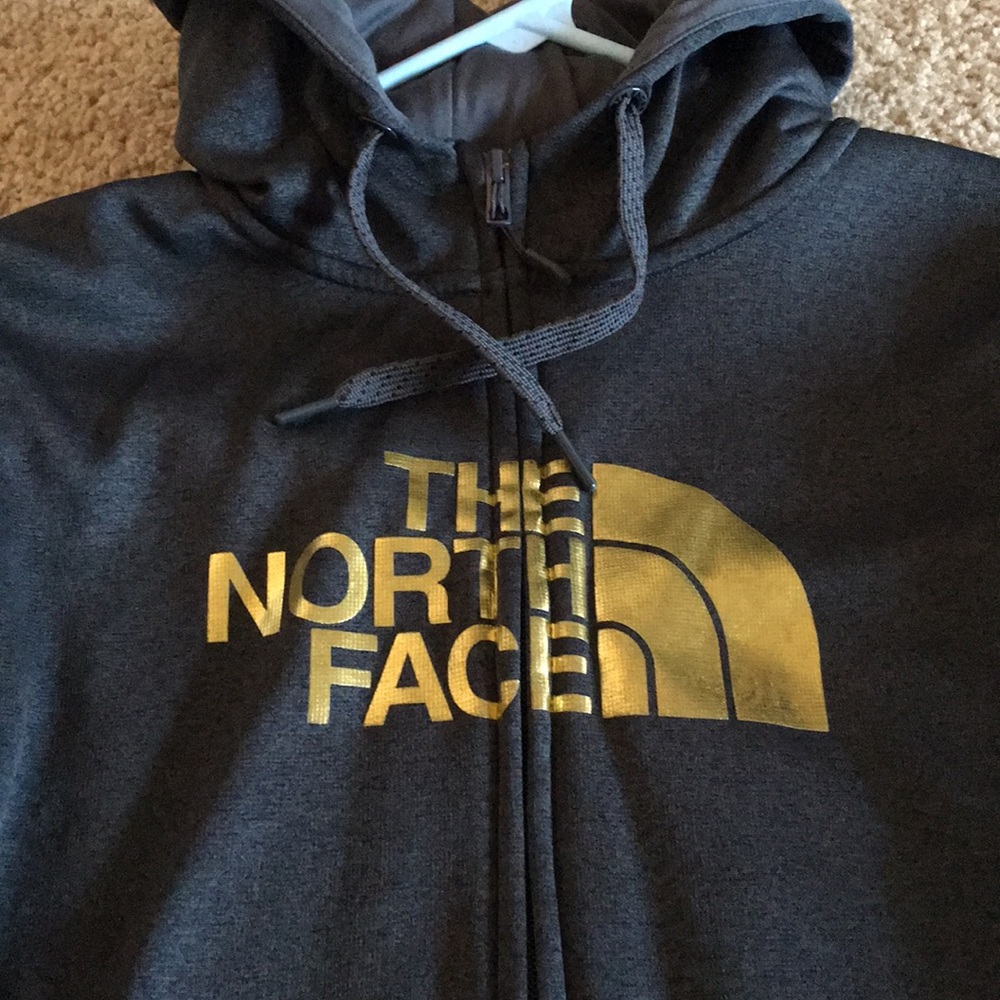 North face hooded sweatshirt