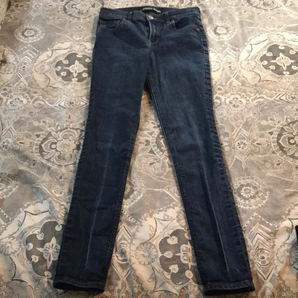 Express high rise jean legging