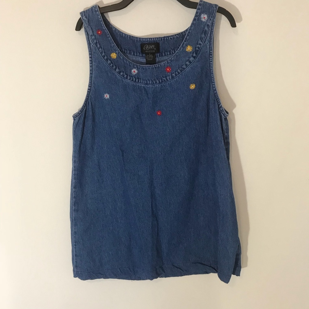 Vintage denim dress/Top
