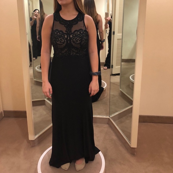 Black Prom Dress - Picture 1 of 2