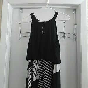 Cute high low maxi dress