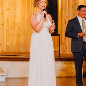 Blush Bridesmaid Dress