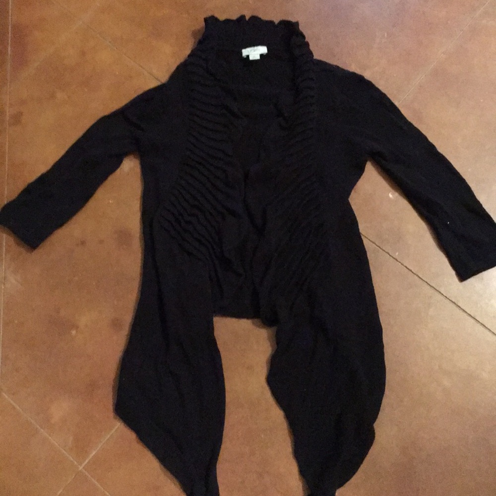 Anne Taylor Loft black cardigan