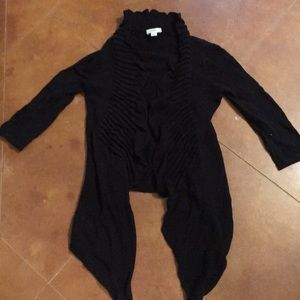 Anne Taylor Loft black cardigan