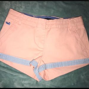Southern Marsh Orange & Blue Shorts Size 2