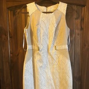 Calvin Klein Palm print dress